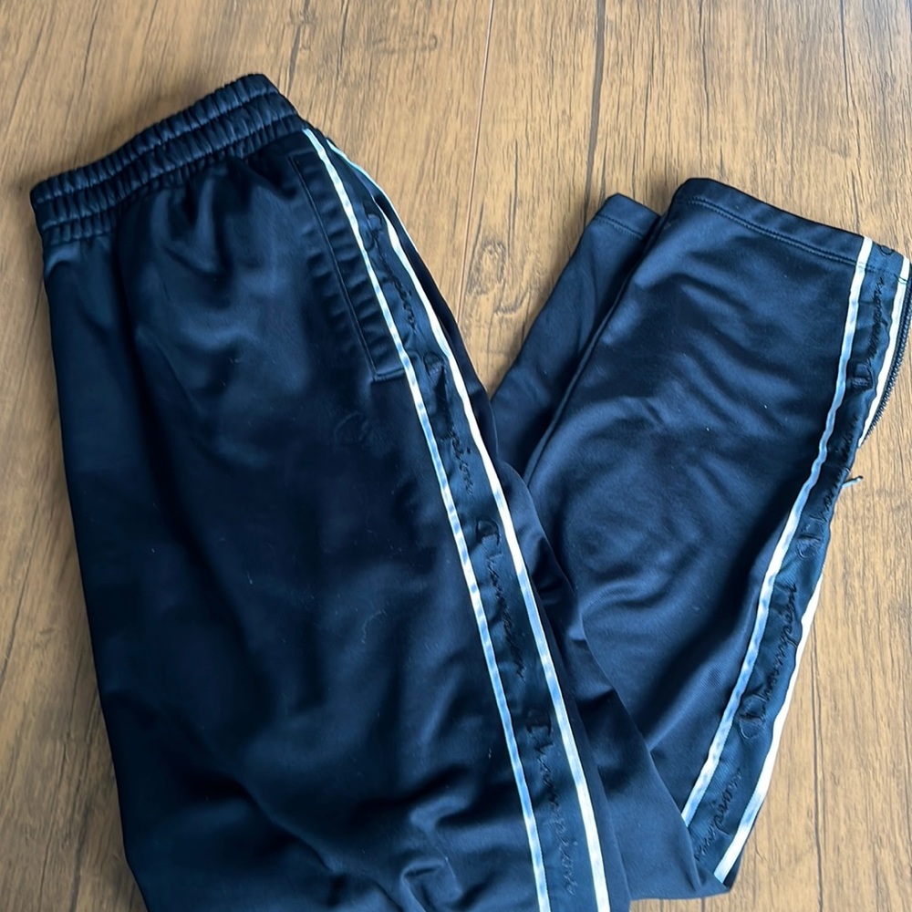 CHAMPION sweatpants with zipper on ankle